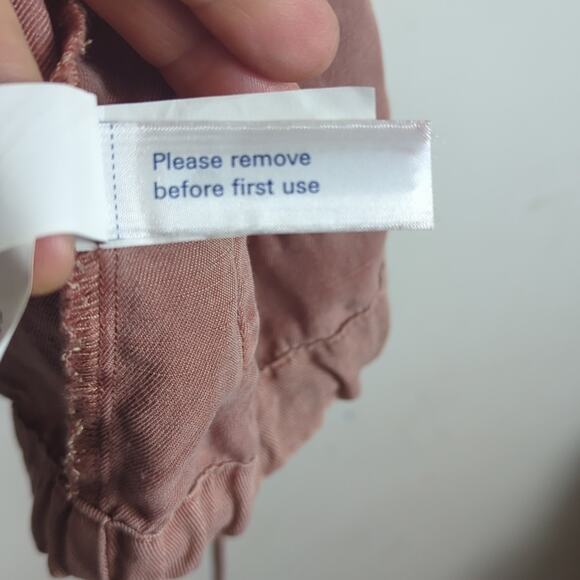 Utility Spring Anorak Jacket with Hoodie Size Small Blush Red - Picture 8 of 12